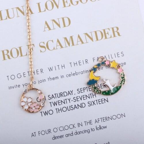 Trendy Gold Tone Plated Oil Drop Floral Round Pendant Charms DIY Jewelry Findings Ornament Accessories Enamel Floating Charms