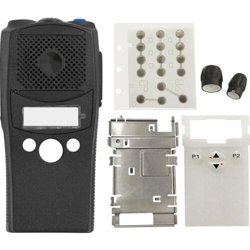 VBLL-Walkie Talkie Limited-keypad Black Repair Front Kit Housing Case For Motorola PR400 EP450 2-Way Radio