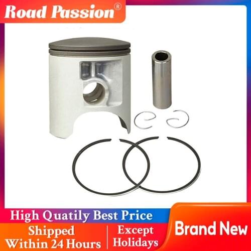 Road Passion Motorcycle Parts Piston Rings Kit 66mm 67mm For Honda CR250 For SUZUKI RM250 89-95 RMX250 89-99