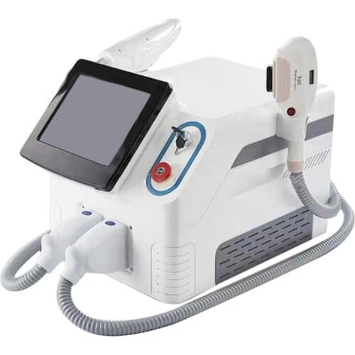 2 in 1 hair removal powerful portable laser ipl machines/ipl opt shr for hair and skin rejuvenation