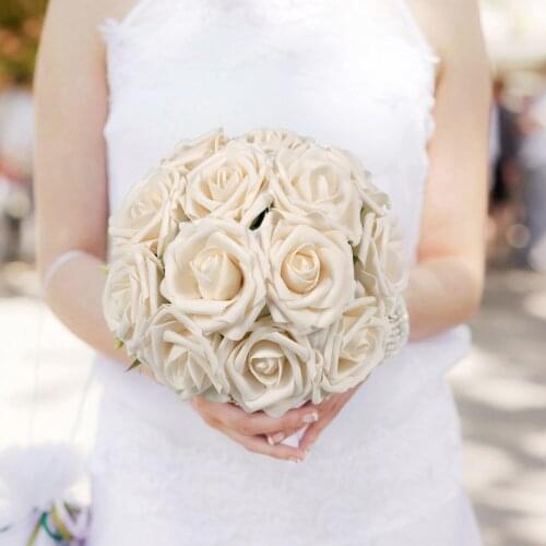 30PC artificial foam flower fragrance sheet holiday decoration, party, wedding carton packaging, artificial flower decoration