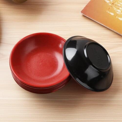6Pcs Kitchen Food Sauce Dishes Break Resistant Mustard Dipping Bowls Small Dish Seasoning Soy Sauce Dish Tableware for Homes