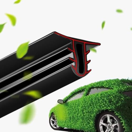 Car Rubber Sound Seal Strip 1.6M U Type Universal for Volkswagen POLO Tiguan Passat Golf EOS Scirocco Bora Lavida Touran Beetle