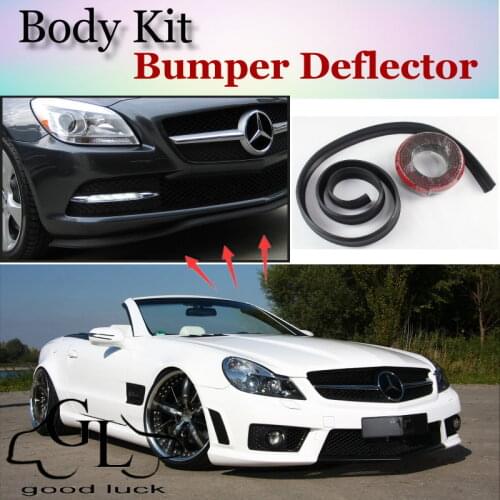 Bumper Lip For Mercedes Benz SL Class R129 R230 R231 Top Gear Shop Spoiler For Car Tuning / TOPGEAR Recommend Body Kit Strip