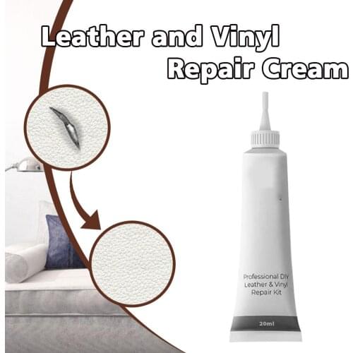 20ML PU Leather Repair Gel Car Seats PU Leather Scratch Repair Agent Multipurpose Durable Car Seat Repair Cream