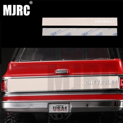 Traxxas TRX4 TRX-4 T4 Chevrolet K5 #82076-4 Blazer rear tail car shell metal decorative panel tail trim