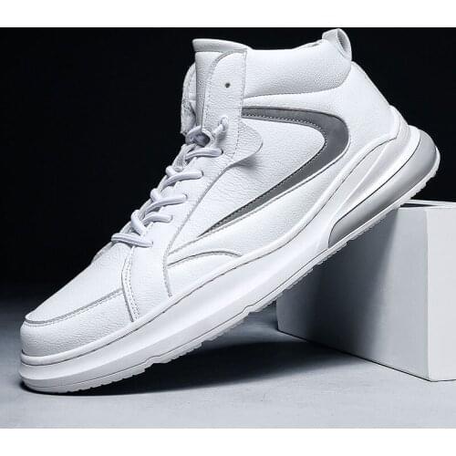 Mens Snow Boots Autumn Winter Warm Men Shoes Fashion Comfortable High Top Outdoor Sneakers Men Boots With Fur Flat Winter Shoes