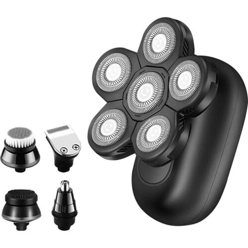 Upgrade 5 in 1 Electric Razor for Men-Bald Head Shaver-Face and Head Shavers Men Waterproof Cordless Razors LED Display