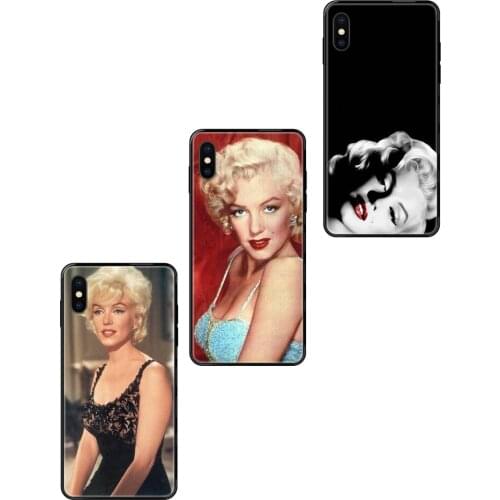 Sexy Marilyn Monroe Bubble Gum Red Lips For Xiaomi Mi Note A1 A2 A3 5 5s 6 8 9 10 SE Lite Pro Ultra Black Soft TPU New Style