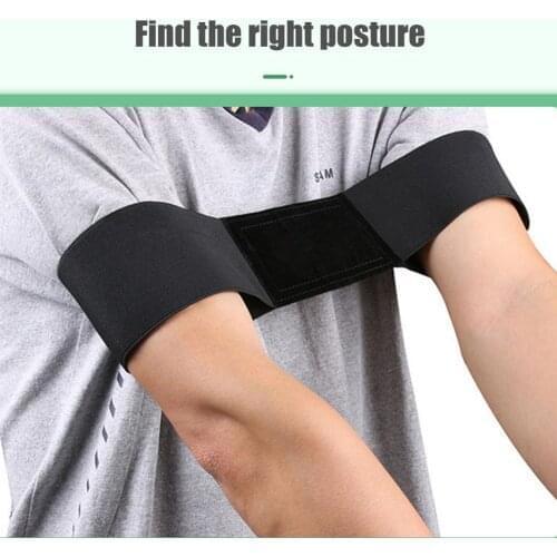 Arm Band Belt Golf Beginner Training Elastic Golf Arm Posture Motion Correction Belt Aids Durable Golf Training Accessories