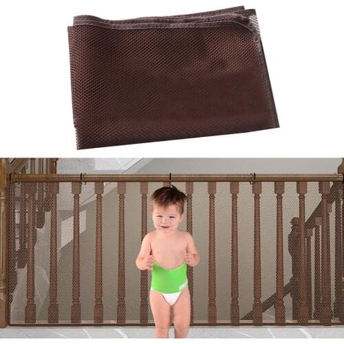 2/3m Extra-Thick Staircase Protection Net Balcony Anti-Falling Net Baby Safety Rope Net Pet Protection Nets Fall Prevention Net