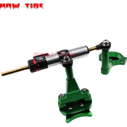 Motorcycle Steering Damper Bracket Stabilizer for Kawasaki Ninja 400 Ninja400 2018-2019 Stabilize Safety Control
