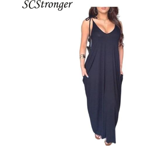 SCSTRONGER Summer V Neck Dress With Printed Embroidery Plus Size Suspender Slim Fit Fashion Dress Vesidos Mujer Verano 2021