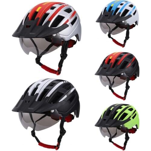 80% Hot Sales!! In-Mold Safety Cycling Helmet with USB Charging Lamp for Outdoor Sports