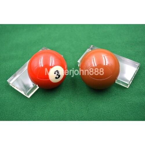 Pool Billiards Snooker Transparent Clear Acrylic Ball Position Marker Snooker Ball Fixation Location For 52/57mm Ball