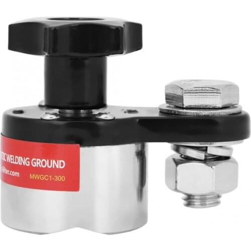 300A ElectroMagnetic Welding Ground Clamp Ground Magnet Connector Switchable Magnet Welding Bracket Welding Tool 2020