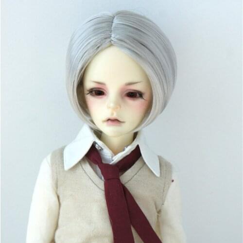 JD591 7-8inch 18-20CM Short Bobo Layer cut synthetic mohair BJD wigs 1/4 MSD Doll accessories