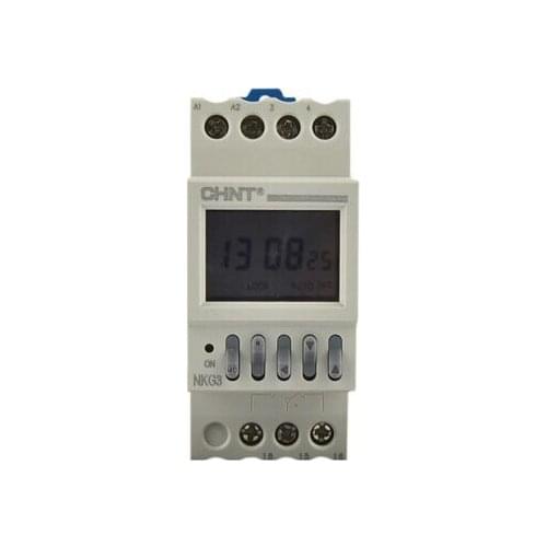 CHINT NKG3 NKG-3 LCD Microcomputer astro Time Switch based on latitude DIN RAIL DIGITAL timer programmable relay
