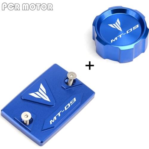 Motorcycle Parts For Yamaha MT09 FZ09 MT-09 MT 09 2014-2018 2019 Front & Rear brake Fluid Cylinder Master Reservoir Cover Cap