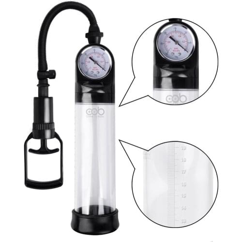 Male Manual Vacuum Penis Pump Air Enlarger Extender Pumps
