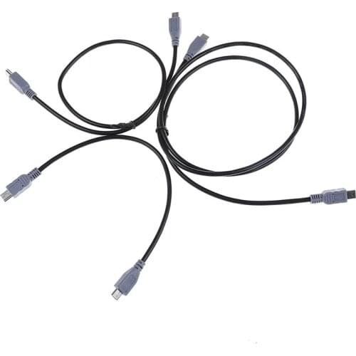 1pcs MINI USB Type C 3.1 Male To micro USB 5 Pin B Male Plug Converter OTG Adapter Lead Data Cable for Mobile Macbook