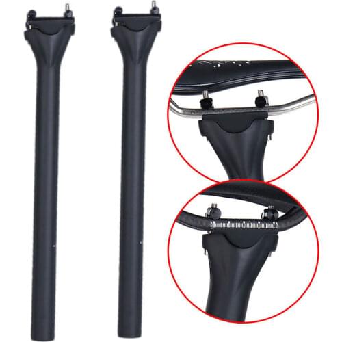 Elitaone Bicycle Carbon Fiber Seat Post UD Matte 27.2/30.8/31.6mm Road/Mountain Bikes SeatPost 350/400mm Cycling Parts