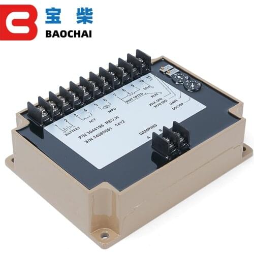 Engine Control Governor 3044196 Diesel Generator Set automatic speed dc motor controller module 12v 24v