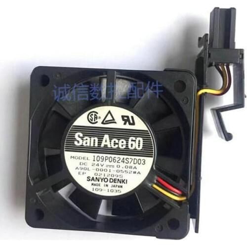 San ace 60 109P0624S7D03 A90L-0001-0552#A 24V 0.08A FANUC fan