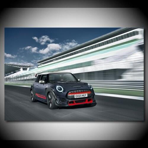 Modern Canvas Paintings Wall Art MINI JOHN COOPER WORKS Racing Car Posters HD Print for Living Room Decor