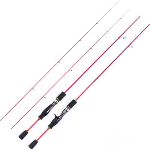 Catch.u UL Fishing Rod Carbon Fiber Spinning Casting Rods 1.5-5g Lure Weight 3-7lb Line Ultralight Lure Fishing Pole for Stream