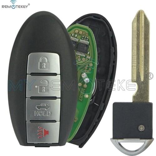 Smart car key keyless entry 3 button with panic KR5S180144014 433.92 mhz for Nissan Altima 2013 2014 2015 2016 remtekey