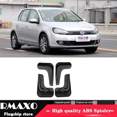 For GOLF 6/MK 6 2009-2012 Mudflaps Splash Guards Front With the color and rear Mud Flap Mudguards Fender Modified special