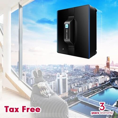 2021 Liectroux 1080 Robot Window Vacuum Cleaner with App,Antifall,Auto Glass We Mop Home Floor Windows Wall Clean Robot,Laser