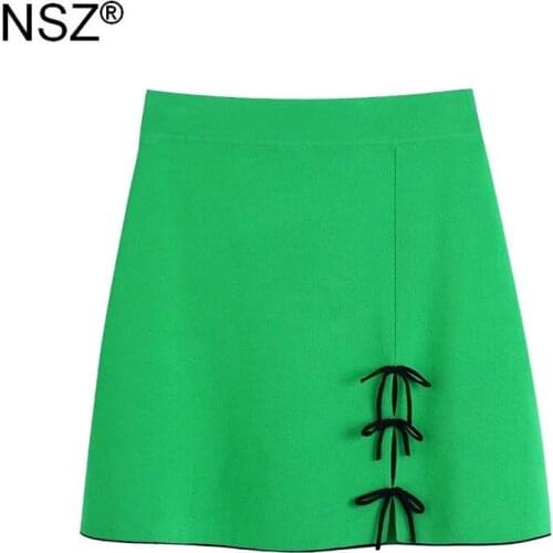 Вязаные юбки-карандаши NSZ China At AliExpress