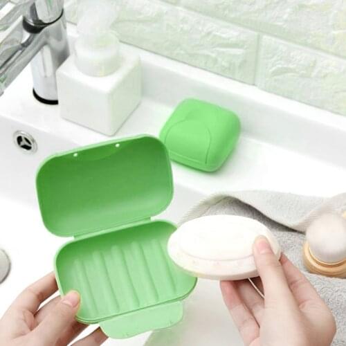 Creative Travel Handmade Soap Box Waterproof And Leakproof Soap Dish Portable Mini Travel Soap Box With Lid