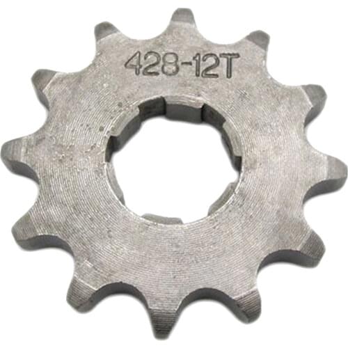 12T Teeth 20mm Front Sprocket Cog 428 Chain for Trail Dirt Bike Thumpstar