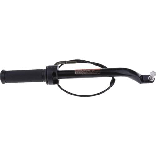 15"38cm Throttle Cable Grip Handle Bar Handle Set for 3.5HP Outboard Engine