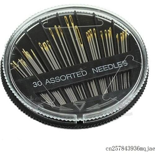 200Sets 30PCS/Set Assorted Hand Sewing Needles Embroidery Mending Craft Quilt Sew Case