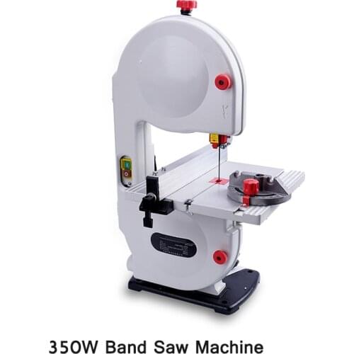8 Inch Woodworking Desktop Band Saw Machine 220V Small Multi-Function Jig Saw Small Sawing Machine Wire Saw Cutting Machine 1PC