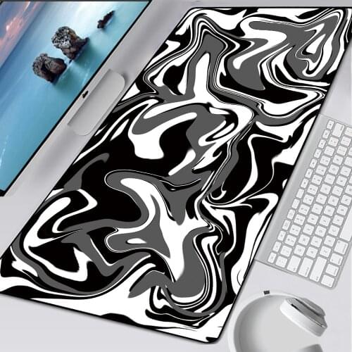 Art Mouse Pad 90x30mm Notbook Computer Mousepad Cool Gaming Padmouse Gamer To Keyboard Laptop Desk High-end Play Mat Protector