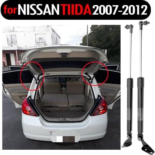 Auto Rear Liftgate Hatch Tailgate Gas Spring Struts Prop Lift Support for Nissan Versa Hatchback for Nissan Tiida 07-2012 415mm