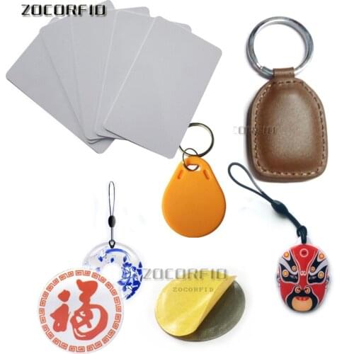 13.56MHz IC Card Clone Changeable Smart Keyfobs Key Tags Card 1K S50 M1F RFID Access Control Block 0 Sector Writable