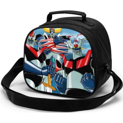 Grendizer Children Lunch Bag Lunch Bag Student Portable Insulated Office Lunch Box Picnic Bags Thermal Food Tote Handbag