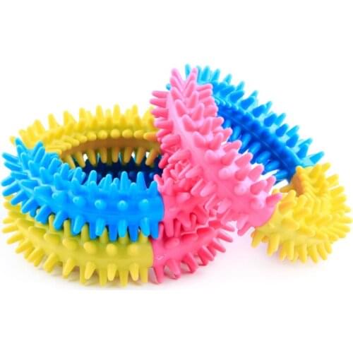 Pet Molar Toy Can Put Snacks Bite Resistance Puzzle Interactive Training Toy Clean Teeth Oral Hygiene Toothbrush For Dog