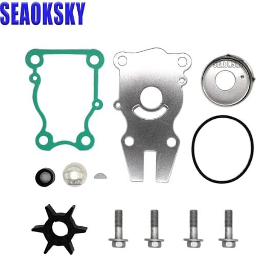 Water Pump Repair Kit for yamaha outboard 2 Stroke 40HP 50HP 4 Stroke F40 FT50 F50 F60 63D-W0078-00 63D-W0078-01