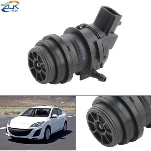 ZUK Windshield Washer Motor Windscreen Cleaning Pump For MAZDA 3 6 5 Premacy BK BL GG 2002-2015 OEM:GJ6A-67-482
