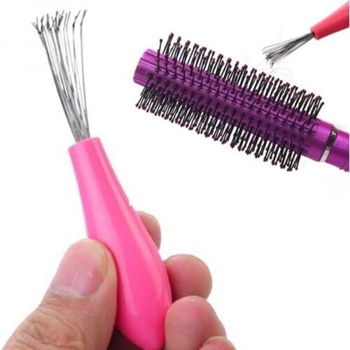 New Arrival Comb Hair Brush Cleaner Cleaning Remover Embedded Plastic Comb Cleaner Tool Drop Shipping Tools Brush Hair Cleaner