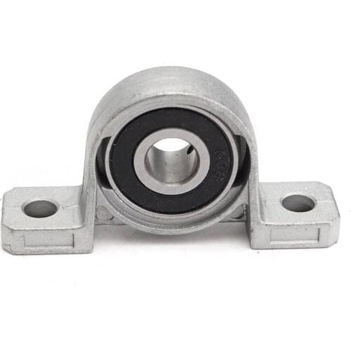 2Pcs/Pair KFL08 Pillow Block Flange Bearing KP08 Pillow Block Housing Bearing Insert Shaft Support Zinc Spherical Roller