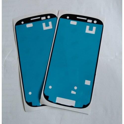 Whole Sale 10pcs/lot For Samsung Galaxy S3 i9300 Adhesive Glue Frame Bezel Glue Tape Sticker Free Shipping with Tracking Number