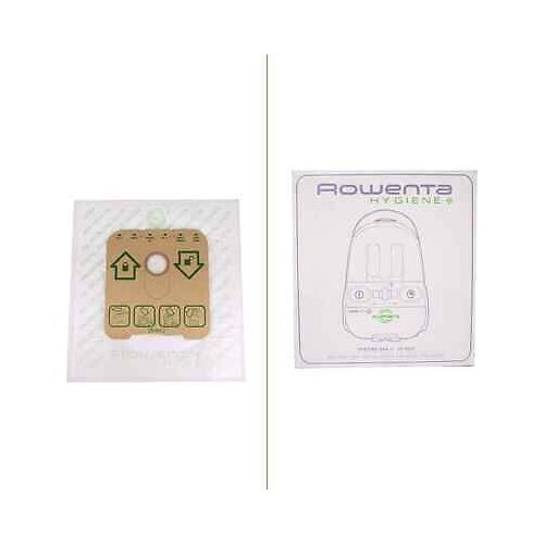 ROWENTA 4 bags + filter vacuum cleaner HYGIENE RO6037 RO6021 ZR001201